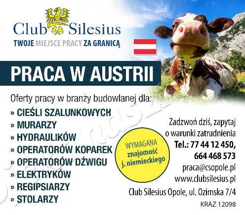 Murarz- Praca W Austrii ,Umowa Austriacka, 14 Wypłat,Diety